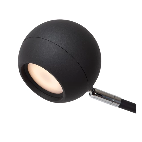 Lucide COMET - Lámpara de escritorio Recargable - Batería/acumulador - LED 3 StepDim - 1x3W 2700K - Negro - detalle 1